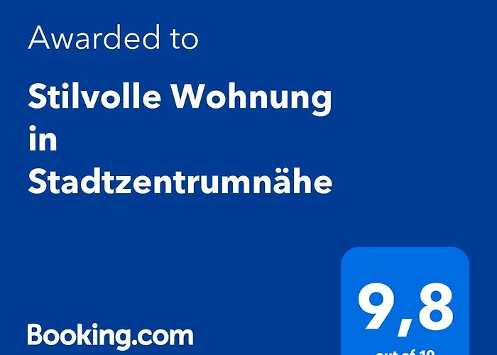 Stilvolle Wohnung In Stadtzentrumnaehe